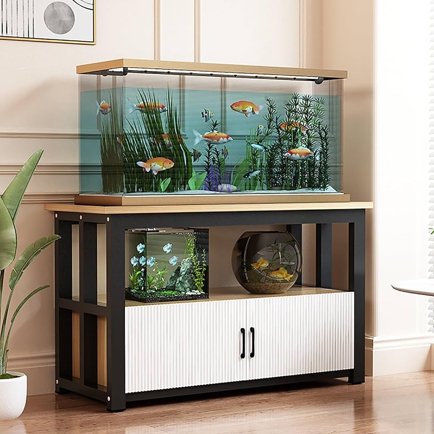 【65,000円相当】水槽　キャビネット　セット　※引き取り限定 tower 収納ボックス 北欧 水槽キャビネット 水槽棚 えさ 掃除